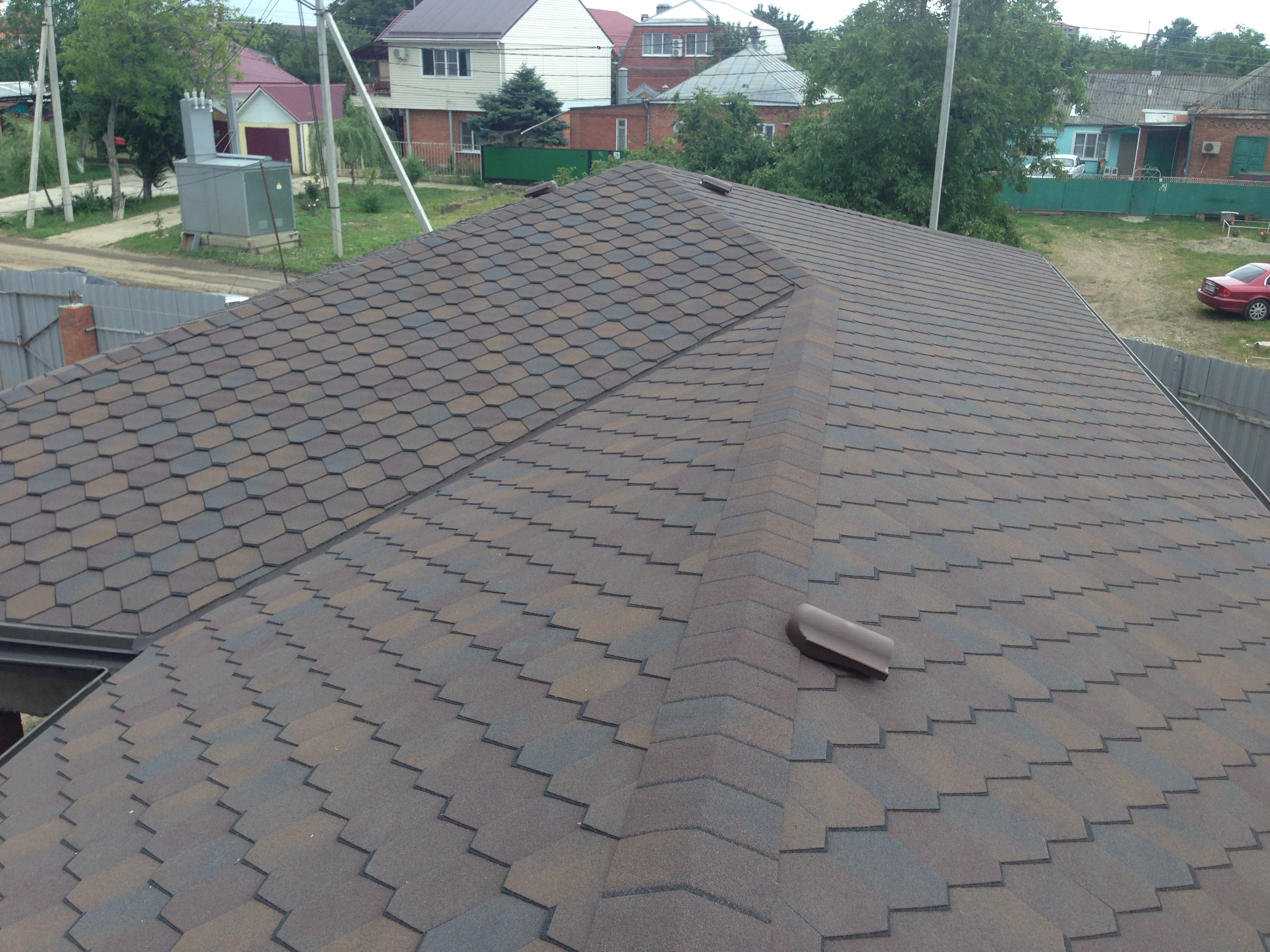 Гибкая черепица Shinglas Вестерн